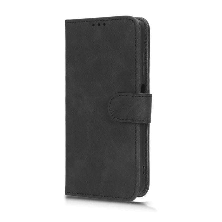 For ZTE Blade A32 Skin Feel Magnetic Flip Leather Phone Case(Black)