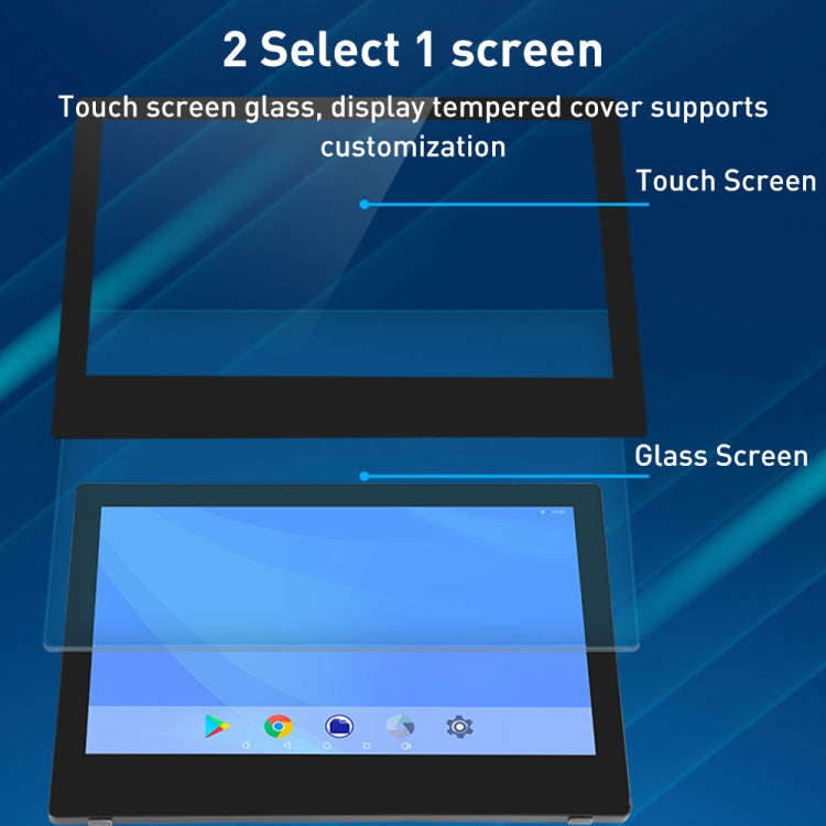 PR2153T 21.5 inch IPS Display Advertising Machine, 2GB+16GB, CPU:RK3566 Quad Core 2.0GHz(EU Plug)