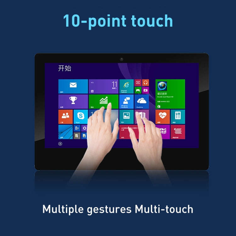PR2153T 21.5 inch IPS Display Advertising Machine, 2GB+16GB, CPU:RK3566 Quad Core 2.0GHz(EU Plug)
