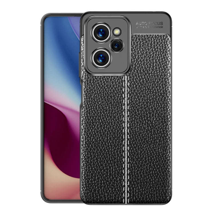 For Xiaomi Redmi Note 12 Pro Speed Litchi Texture Shockproof TPU Phone Case(Black)