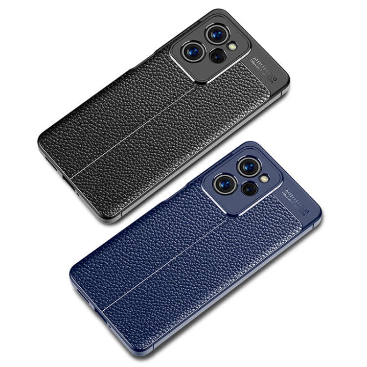 For Xiaomi Redmi Note 12 Pro Speed Litchi Texture Shockproof TPU Phone Case(Black)