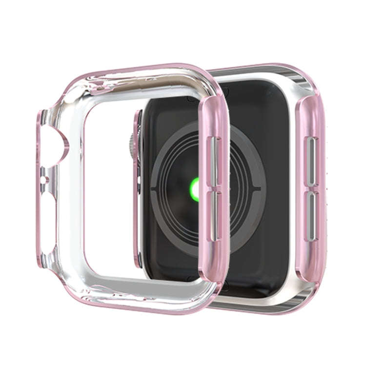 For Apple Watch Series 6 / 5 / 4 / SE 2025 / 2023 / 2022 40mm Double Row Diamonds PC Protective C...