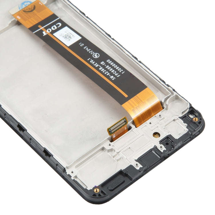 For Samsung Galaxy A23 5G SM-A236 LCD Screen Digitizer Full Assembly with Frame
