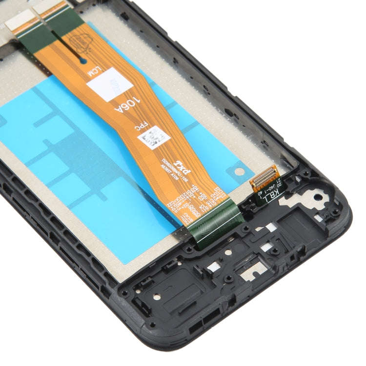 For Samsung Galaxy A04E SM-A042 LCD Screen Digitizer Full Assembly with Frame