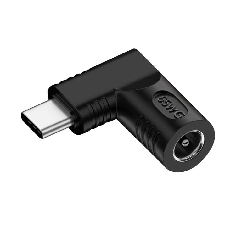 5.5x2.1mm 65W DC Input to USB-C / Type-C PD Power Adapter
