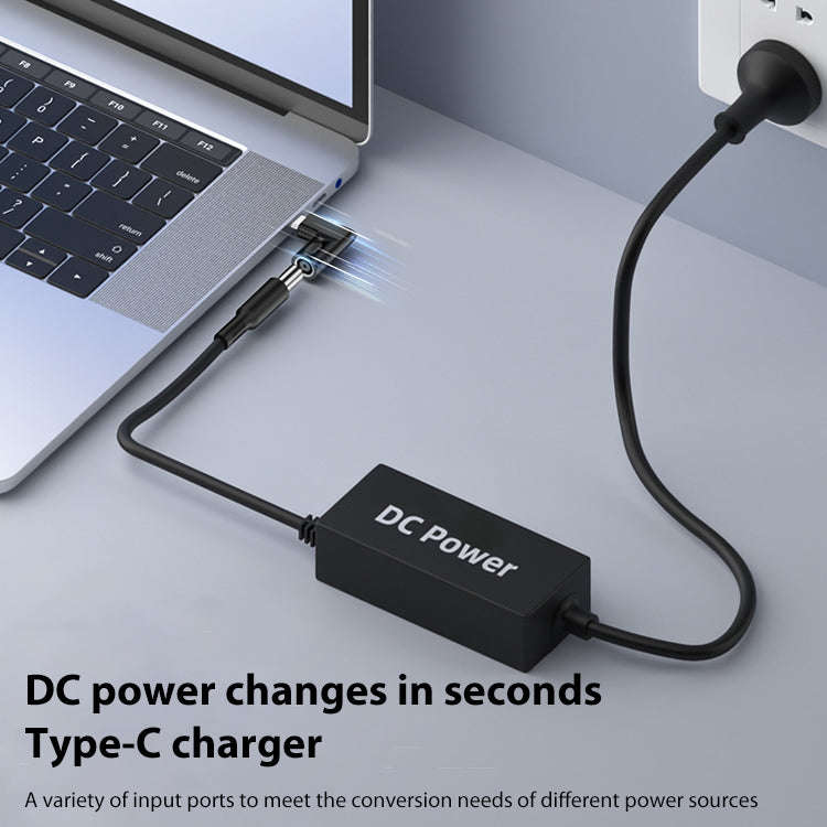 5.5x2.1mm 65W DC Input to USB-C / Type-C PD Power Adapter
