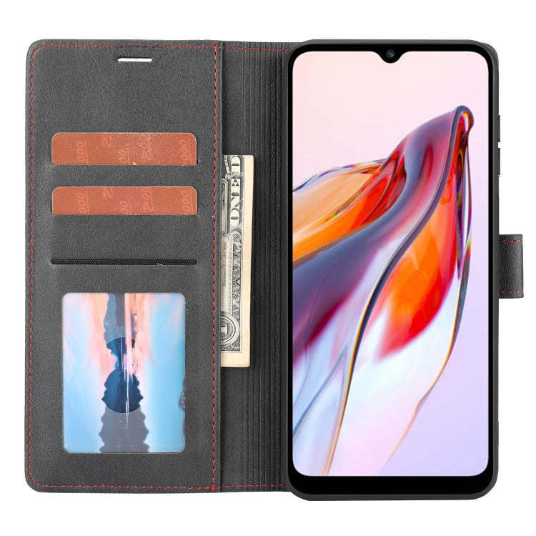 For Xiaomi Redmi 12C / 11A Classic Wallet Flip Leather Phone Case(Black)