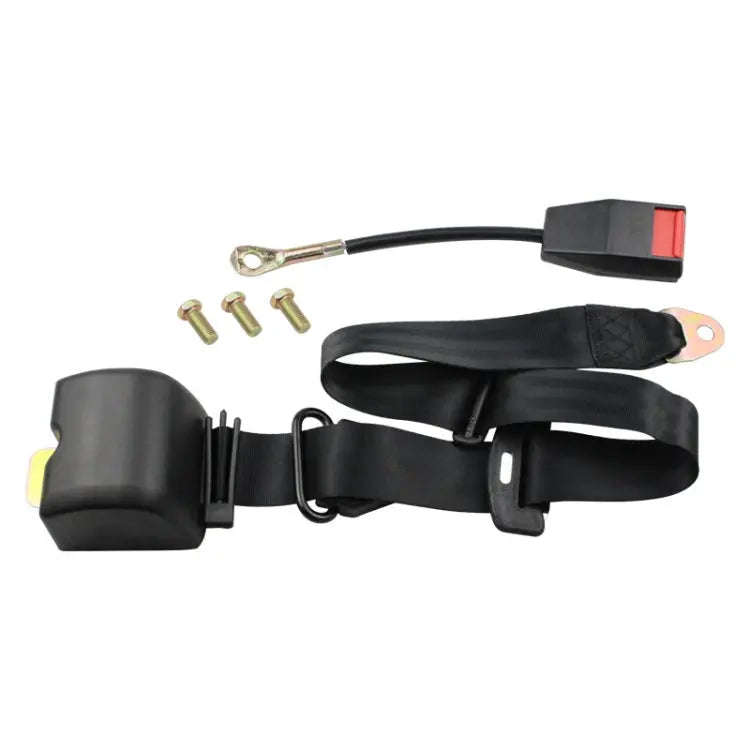 2pcs/Box Car Driver Seat Belt Three-point Automatic Retractable Seat Belt