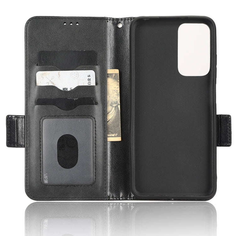 For Xiaomi Redmi 11 Prime 4G Symmetrical Triangle Leather Phone Case(Black)