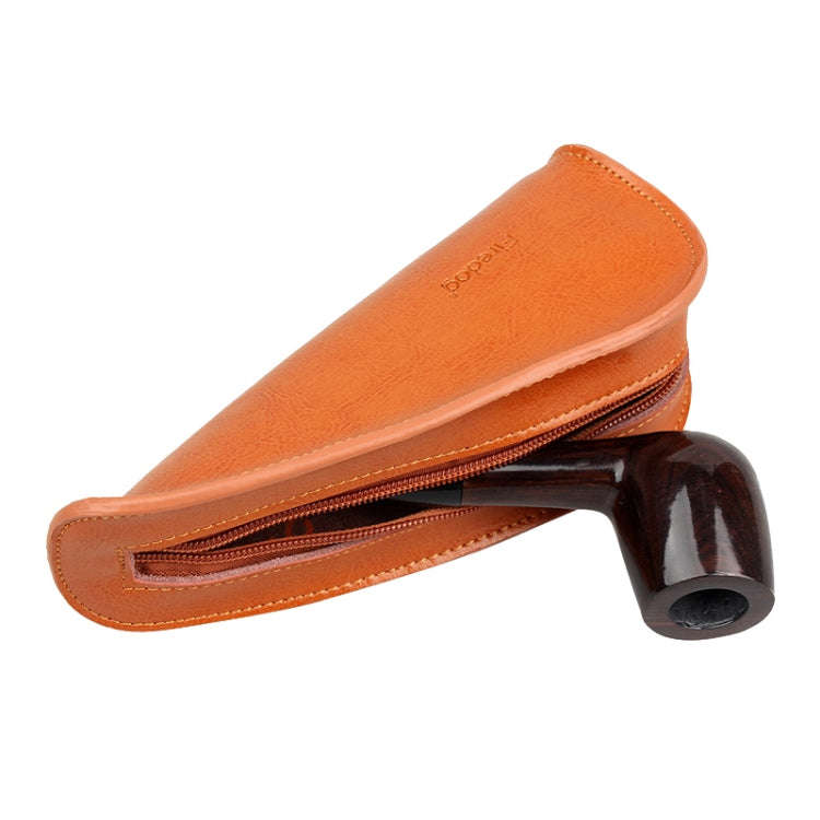 FIREDOG CL53 Portable Leather Smoking Set Smoking Bag(Light Brown)