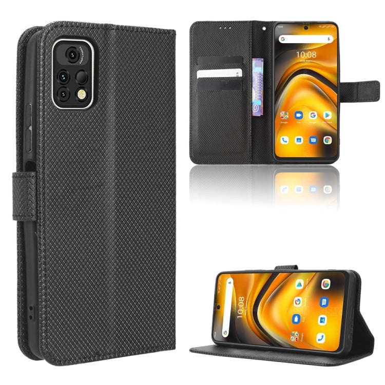 For Umidigi A13 Pro 5G Diamond Texture Leather Phone Case(Black)