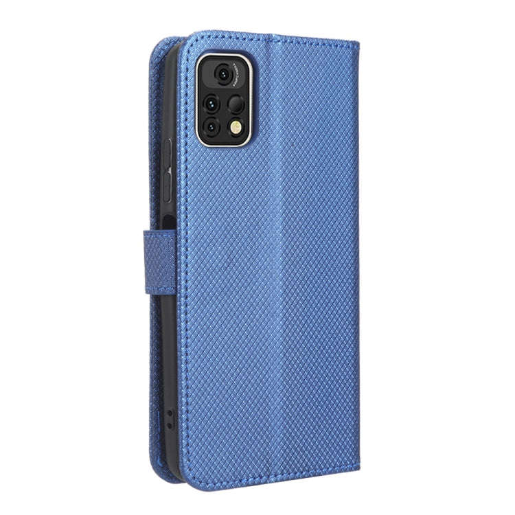For Umidigi A13 Pro 5G Diamond Texture Leather Phone Case(Blue)