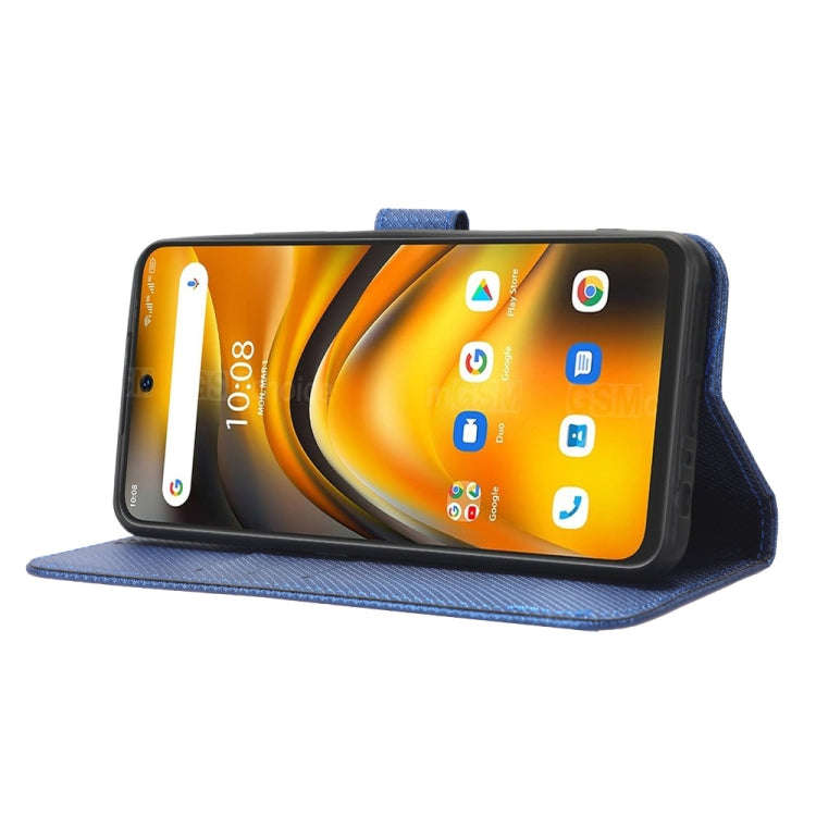 For Umidigi A13 Pro 5G Diamond Texture Leather Phone Case(Blue)
