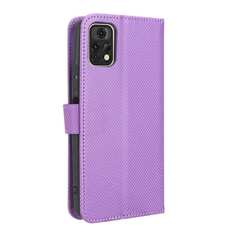 For Umidigi A13 Pro 5G Diamond Texture Leather Phone Case(Purple)