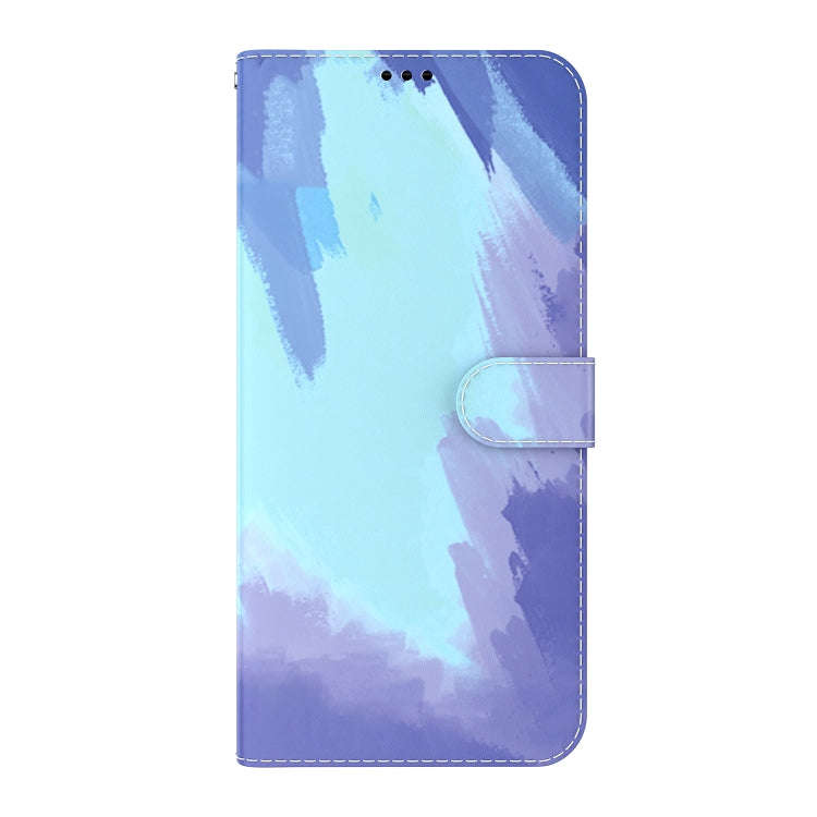 For Xiaomi Redmi Note 12 4G Global Watercolor Pattern Flip Leather Phone Case(Winter Snow)