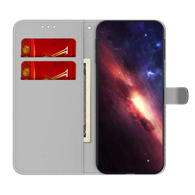 For Xiaomi Redmi Note 12 4G Global Watercolor Pattern Flip Leather Phone Case(Winter Snow)
