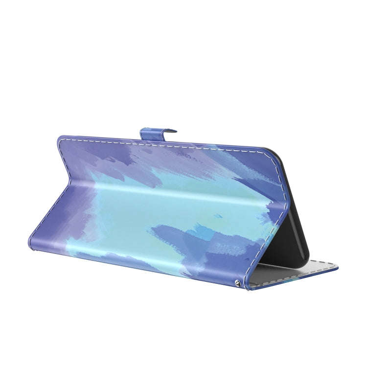 For Xiaomi Redmi Note 12 4G Global Watercolor Pattern Flip Leather Phone Case(Winter Snow)