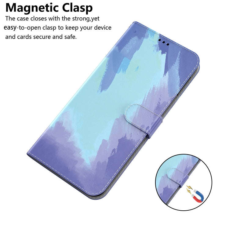 For Xiaomi Redmi Note 12 4G Global Watercolor Pattern Flip Leather Phone Case(Winter Snow)