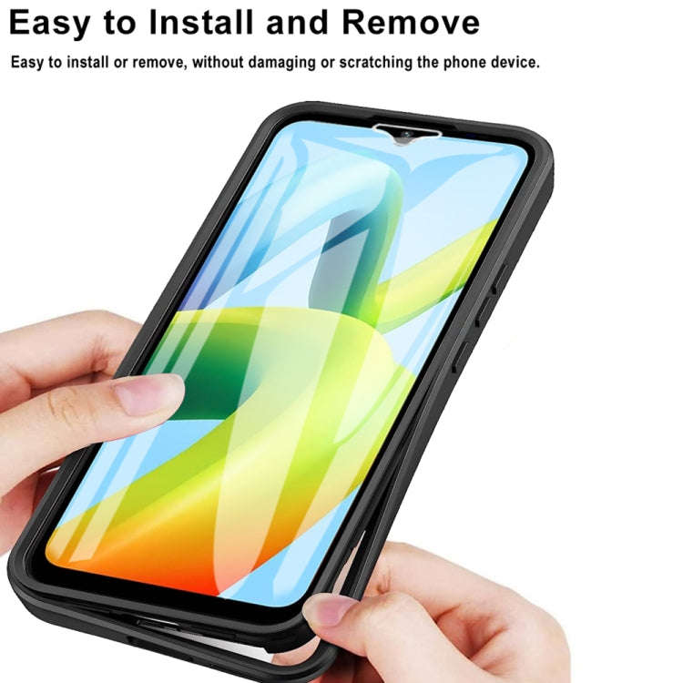 For Xiaomi Redmi A1+ Acrylic + TPU 360 Degrees Full Coverage Phone Case(Green)