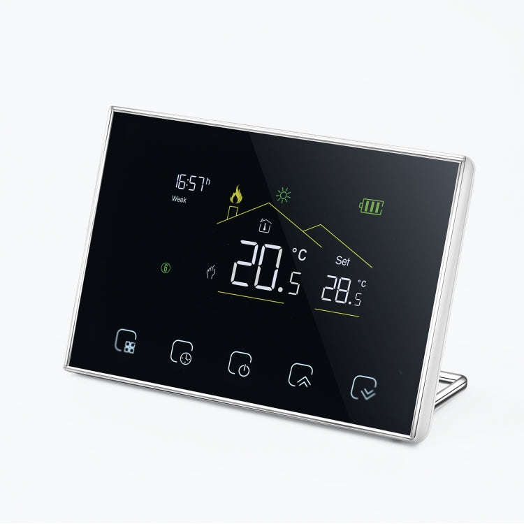 BHT-8000RF-VA-GB Wireless Smart LED Screen Thermostat Without WiFi, Specification:Electric Heating