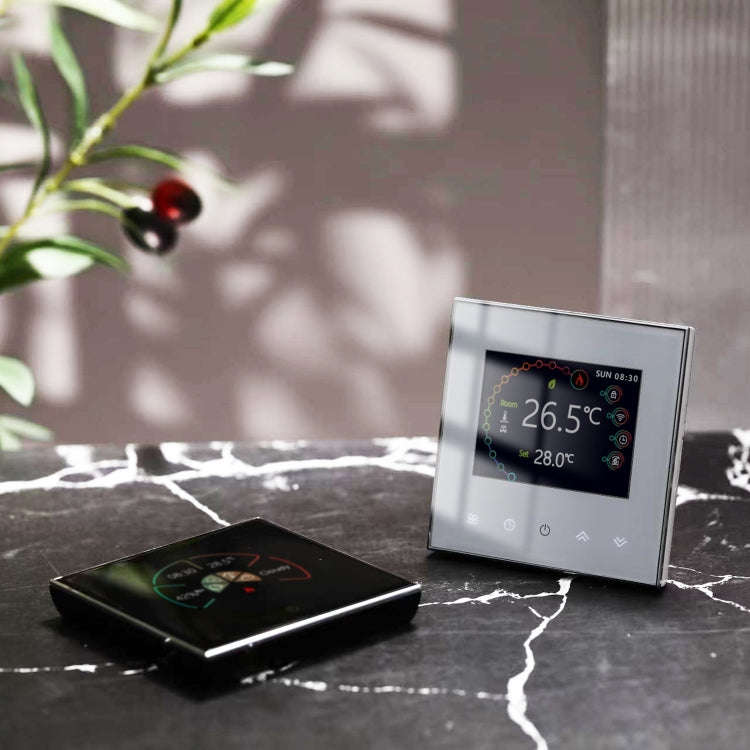 BHT-2002GALM 220V Smart Home Heating Thermostat Water Heating WiFi Thermostat(Black)