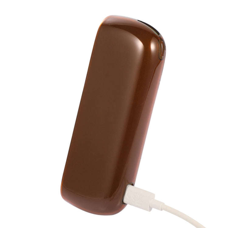 For IQOS ILUMA TPU Electronic Cigarette Protective Case Charging Compartment(Caramel)