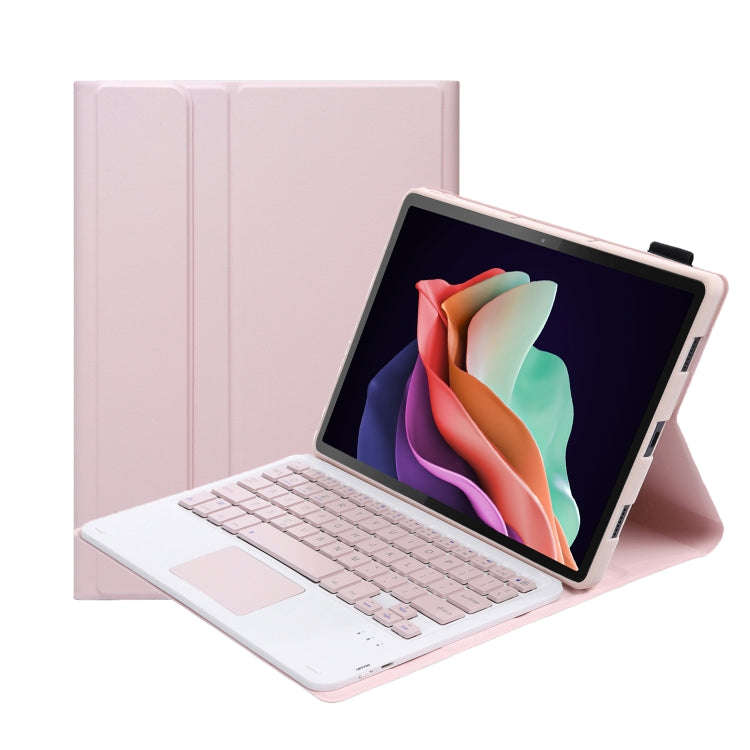 For Huawei MatePad 11 2023 AHW13-A Lambskin Texture Ultra-thin Detachable Bluetooth Keyboard Leat...