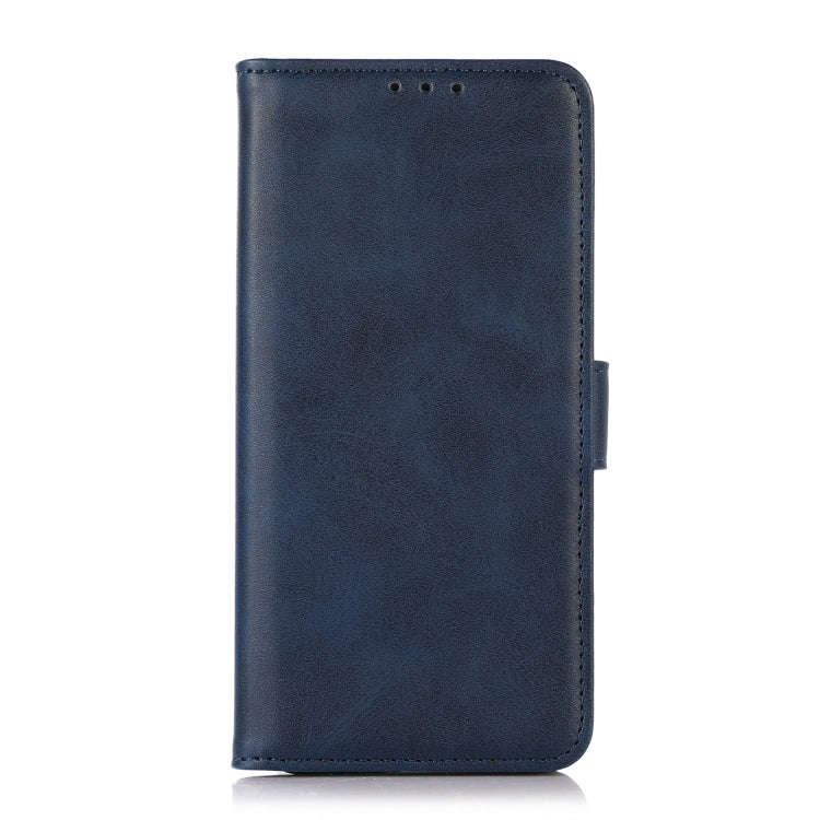 For Nokia C32 Cow Texture Leather Phone Case(Blue)