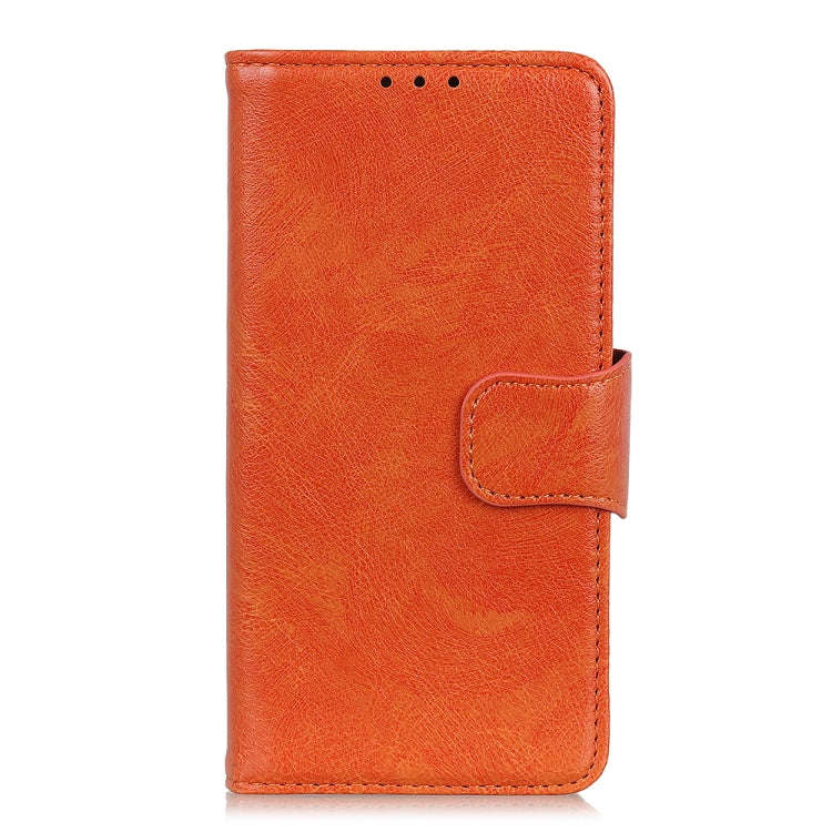 For Nokia C32 Nappa Texture Leather Phone Case(Orange)