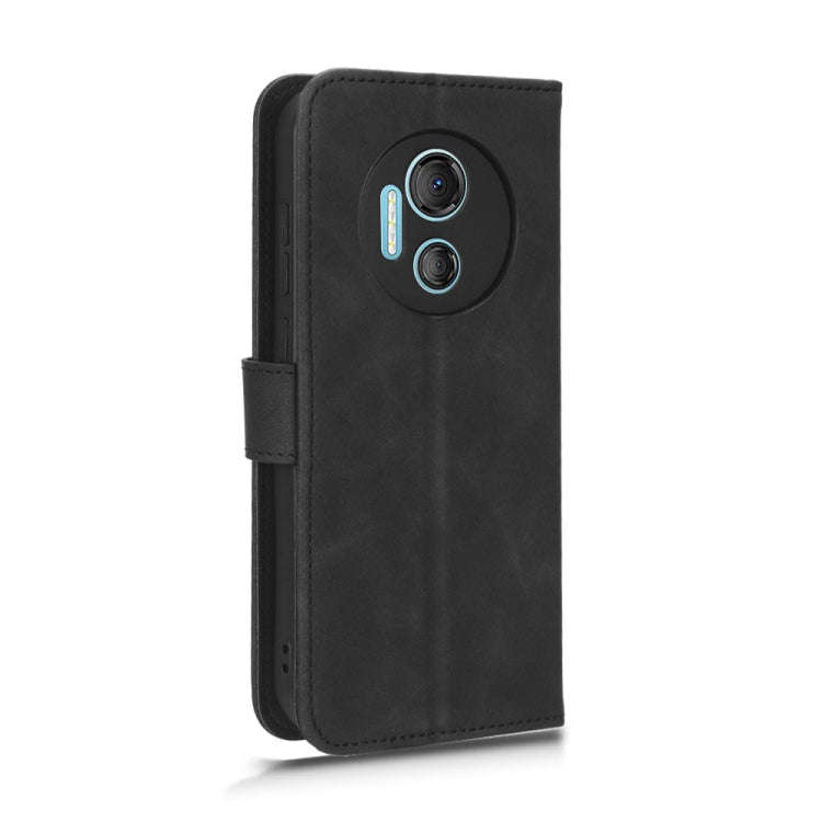 For Doogee X97 / X97 Pro Skin Feel Magnetic Flip Leather Phone Case(Black)