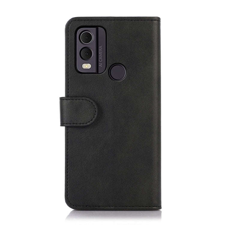 For Nokia C22 4G Cow Texture Leather Phone Case(Black)