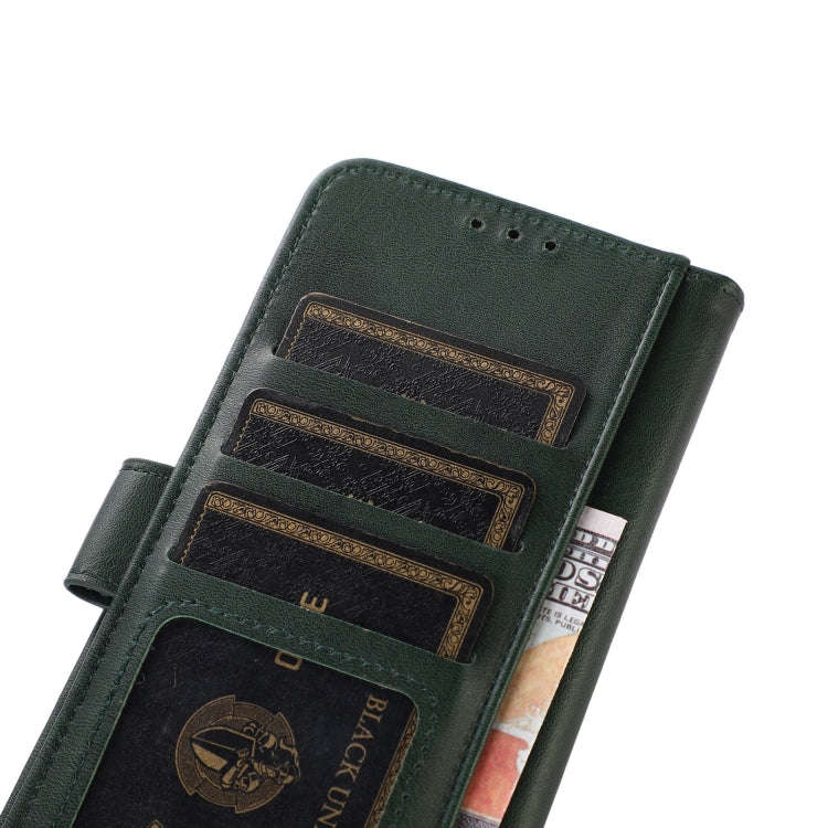 For Google Pixel 8 Pro Cow Texture Flip Leather Phone Case(Green)