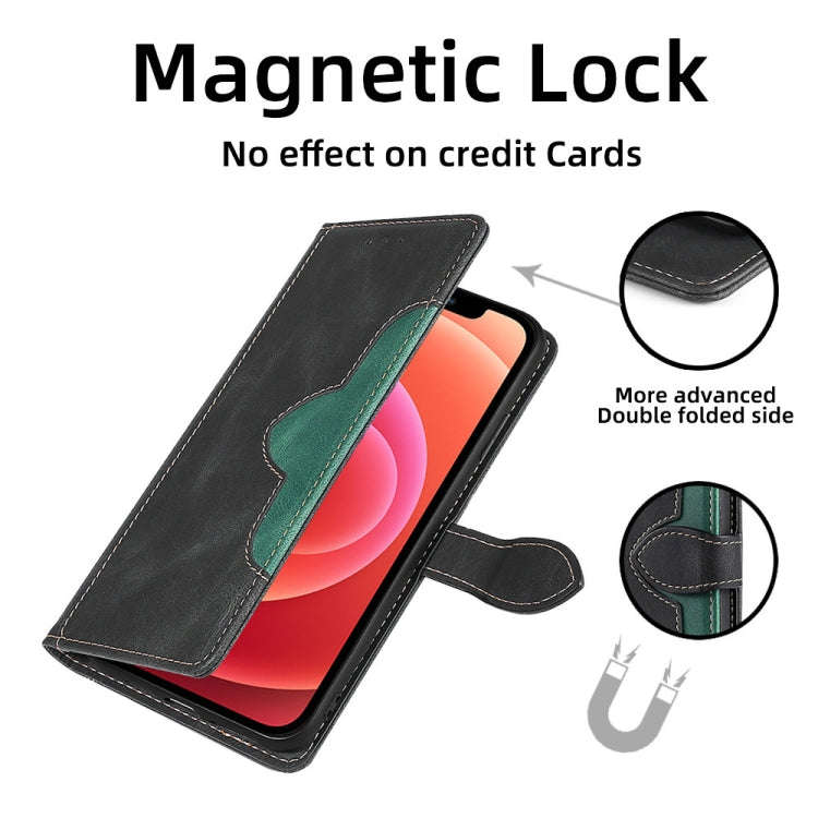 For Tecno Pova 4 Pro Skin Feel Magnetic Buckle Leather Phone Case(Brown)
