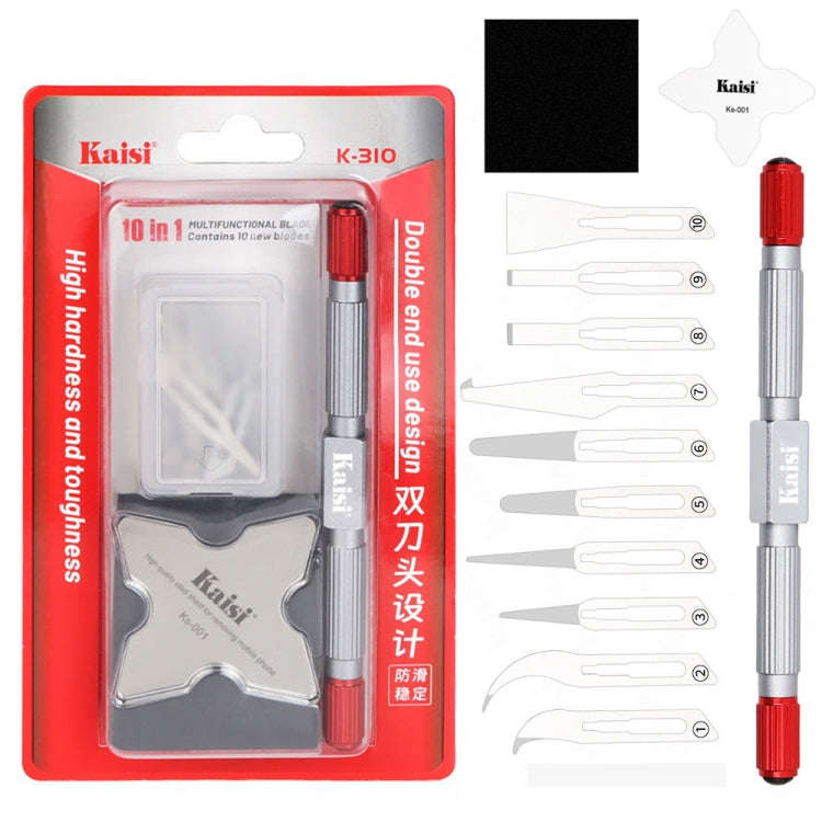 Kaisi K-310 Double Headed Crowbar High Toughness Blade Set