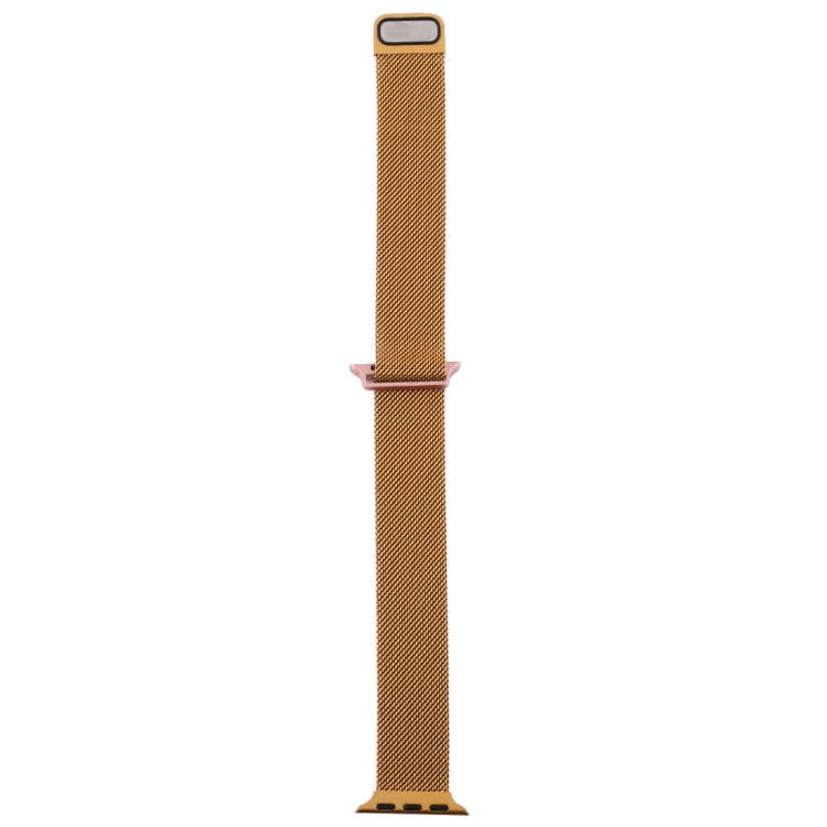 For Apple Watch Series 7 45mm / 6 & SE & 5 & 4 44mm / 3 & 2 & 1 42mm Milanese Gradient Stainless ...