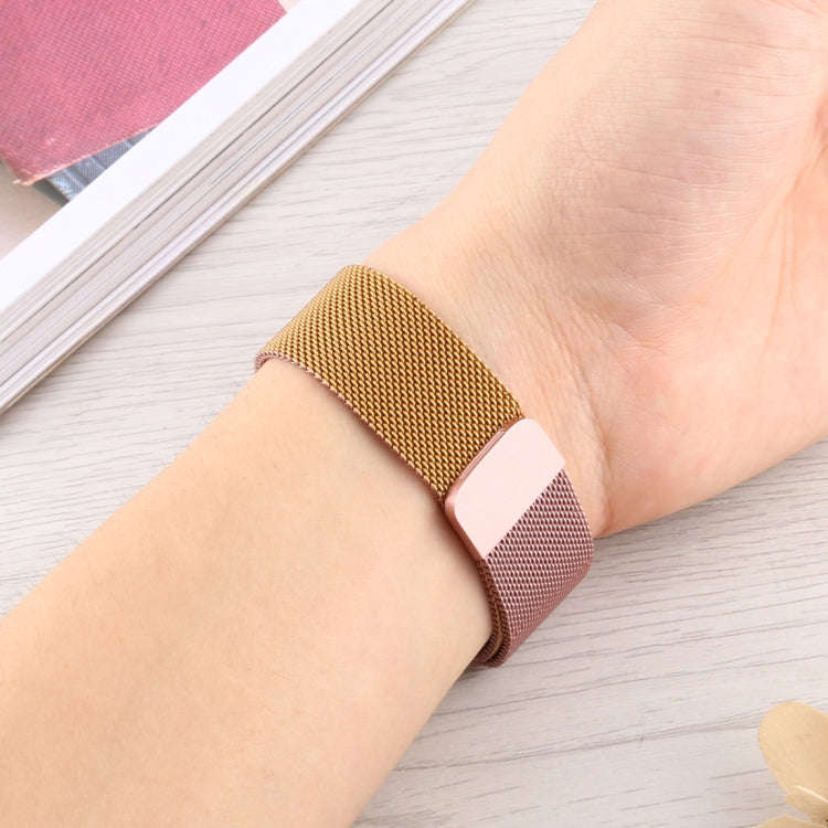 For Apple Watch Series 7 45mm / 6 & SE & 5 & 4 44mm / 3 & 2 & 1 42mm Milanese Gradient Stainless ...