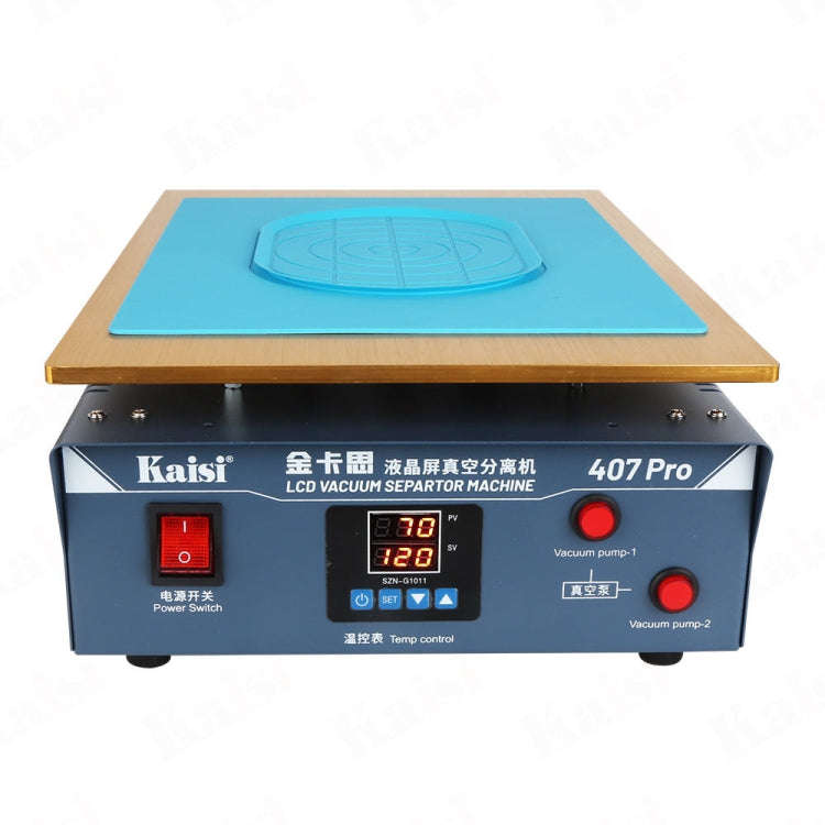 Kaisi 407 Pro 17 inch Dual Vacuum Pump LCD Screen Separator Machine(UK Plug)