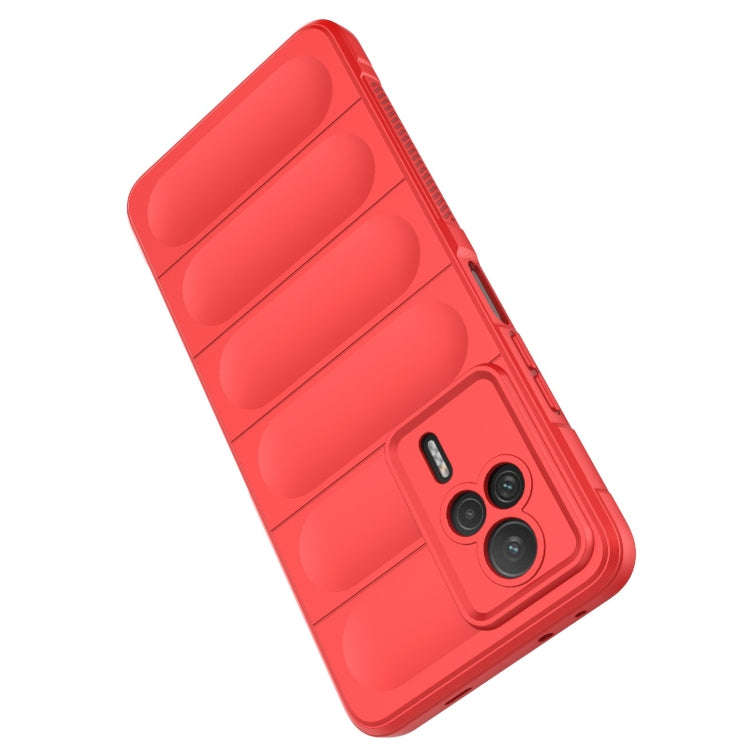 For Xiaomi Redmi K60E 5G Magic Shield TPU + Flannel Phone Case(Black)