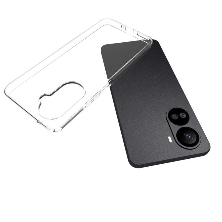 For Huawei Nova 10 SE Waterproof Texture TPU Phone Case(Transparent)