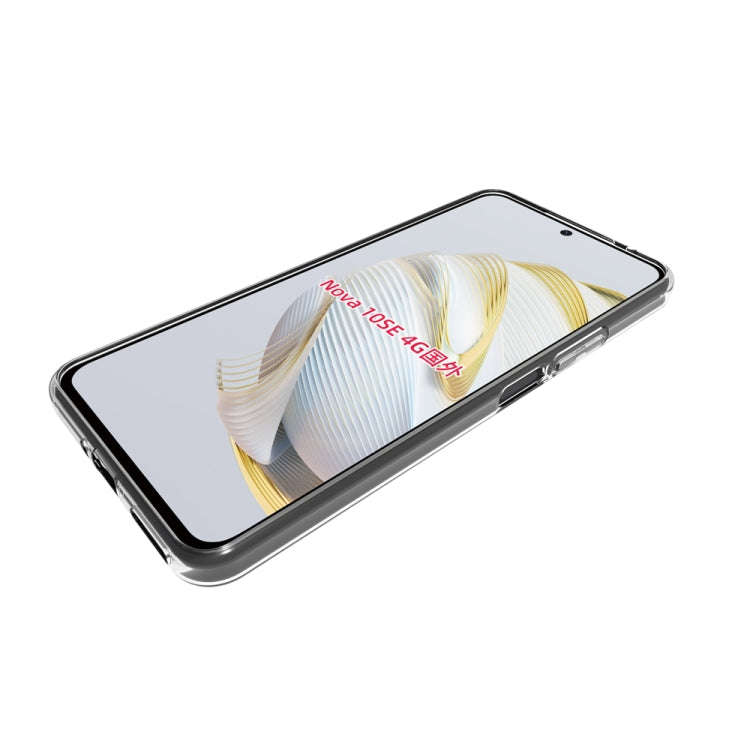 For Huawei Nova 10 SE Waterproof Texture TPU Phone Case(Transparent)