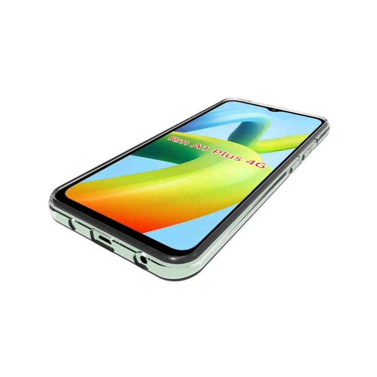 For Xiaomi Redmi A1+ 4G Waterproof Texture TPU Phone Case(Transparent)