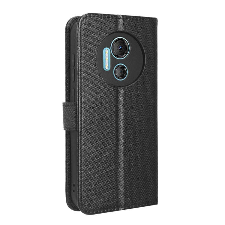 For Doogee X97 / X97 Pro Diamond Texture Leather Phone Case(Black)