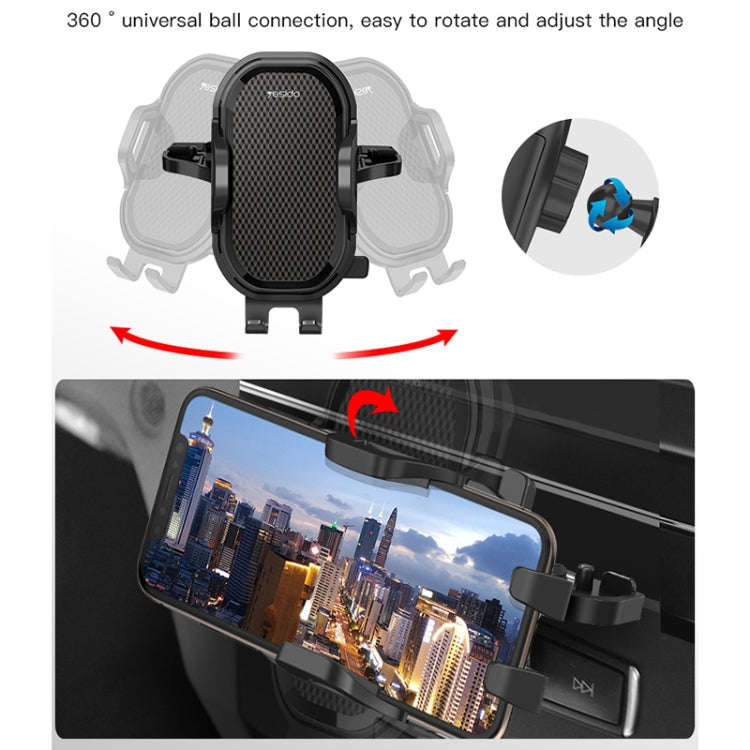 Yesido C84 360 Degree Rotating CD Port Car Phone Holder(Black)