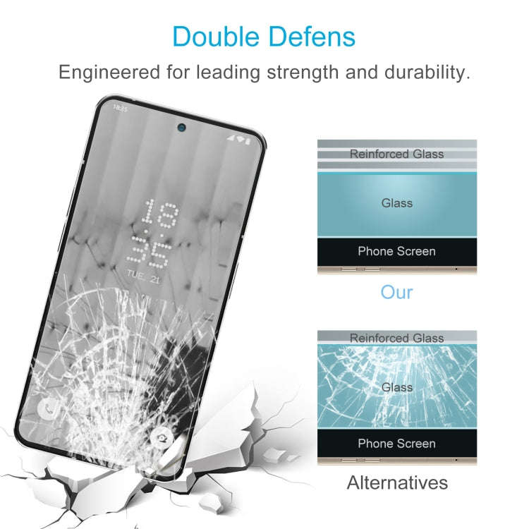 For Nothing Phone 2 10pcs 0.26mm 9H 2.5D Tempered Glass Film