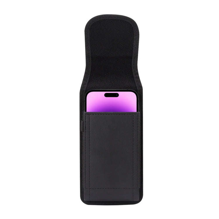For 6.7 inch-6.9 inch Universally Litchi Texture Phone Carrying Pouch