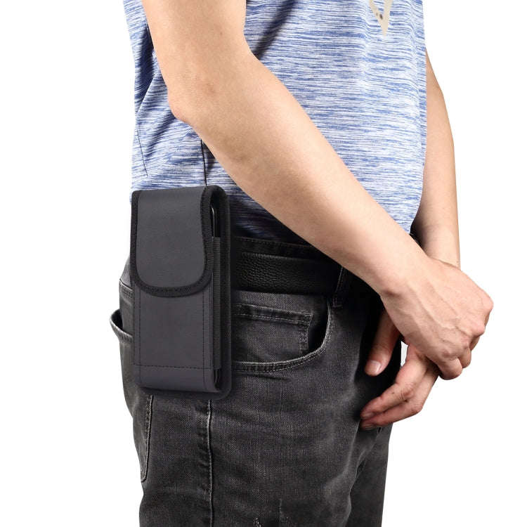 For 6.7 inch-6.9 inch Universally Litchi Texture Phone Carrying Pouch