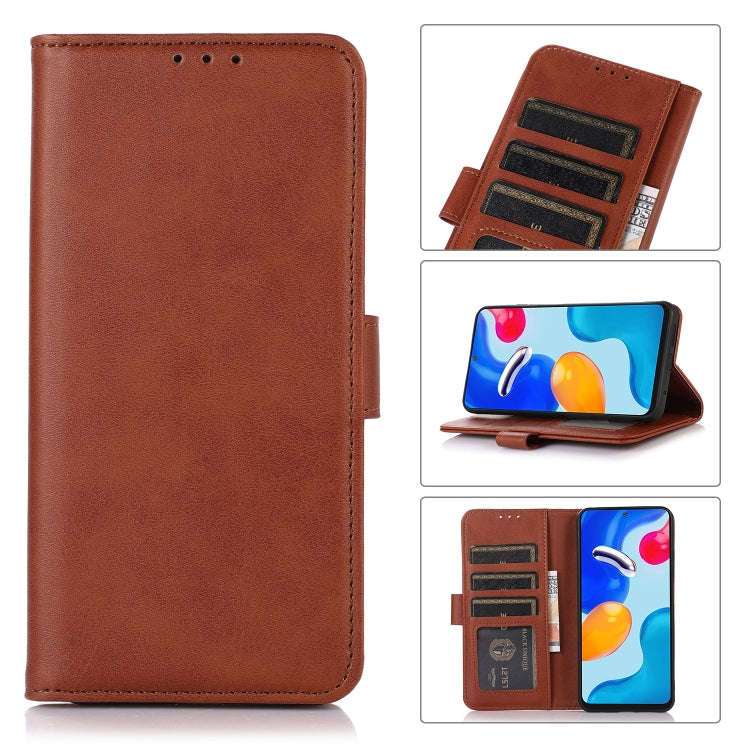 For Xiaomi Poco F6 / Redmi Turbo 3 Cow Texture Leather Phone Case(Brown)