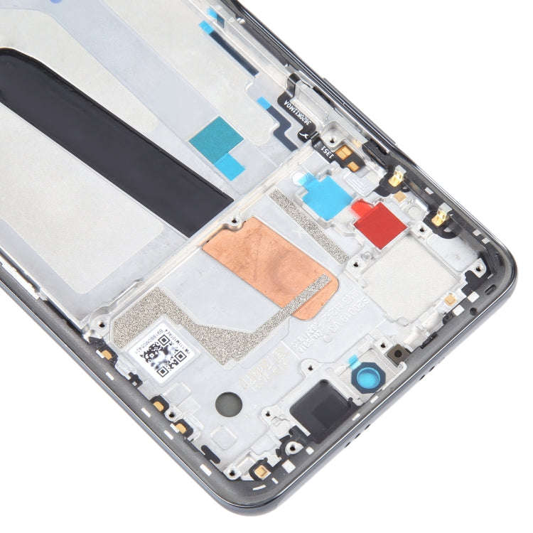 OLED LCD Screen For Xiaomi Redmi K40 Pro+ Digitizer Full Assembly with Frame(Black)