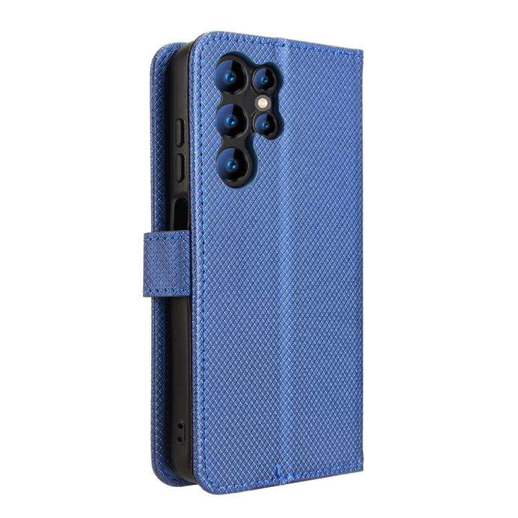 For Oukitel C1 / C1 Pro Diamond Texture Leather Phone Case(Blue)