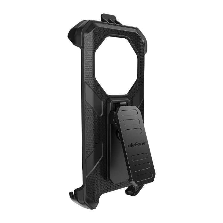 For Ulefone Armor X32 / X32 Pro Ulefone Back Clip Phone Case with Carabiner(Black)